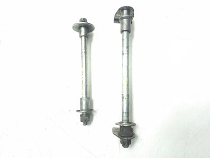1999 Suzuki Katana 750 Gsx750f Wheel Axle Front & Rear Pair OEM