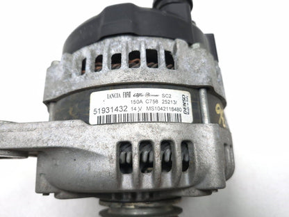 2014 Fiat 500l Alternator Generator OEM