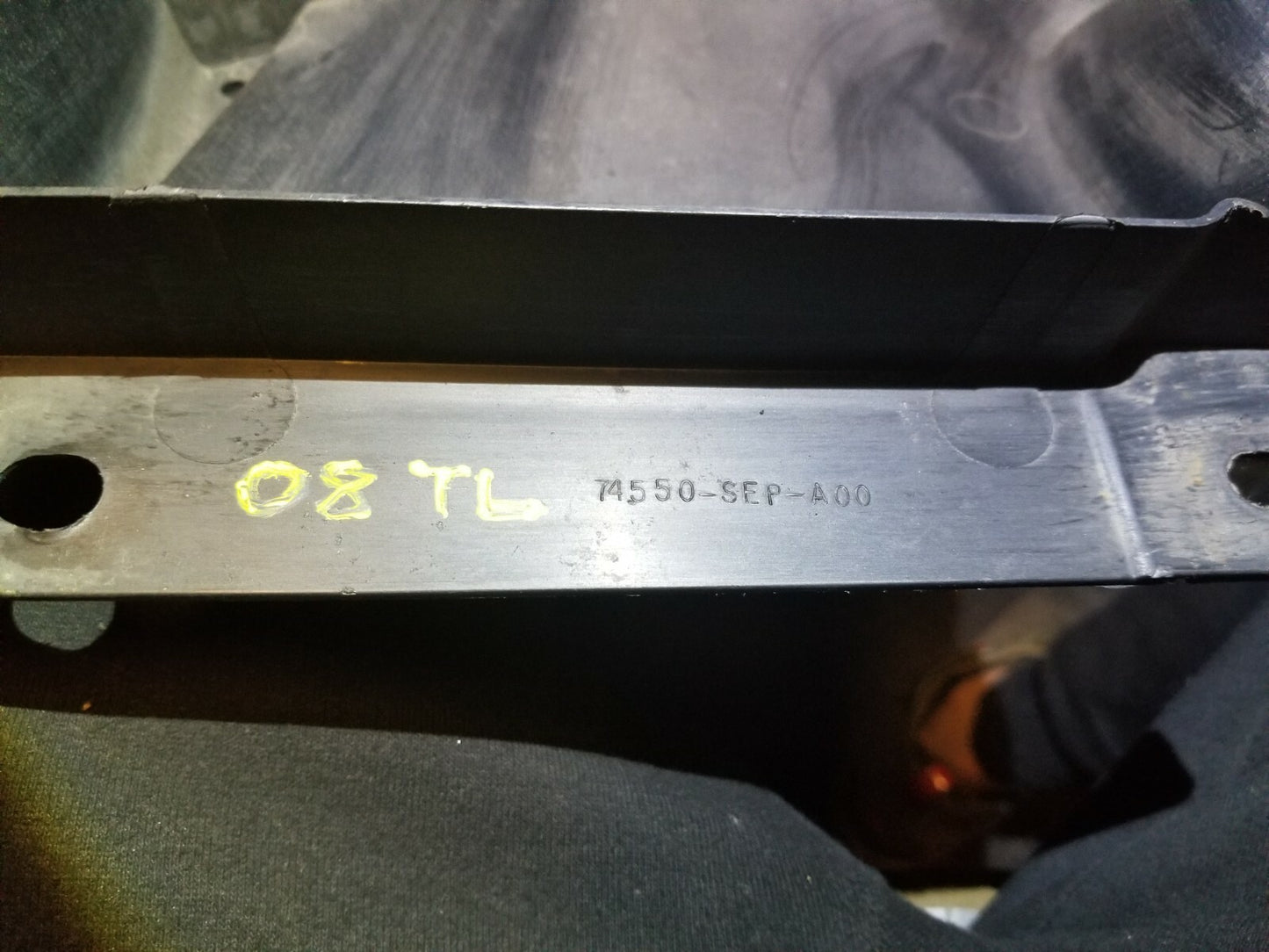 04 05 06 07 08 Acura Tl S Under Car Middle Lower Cover Rear OEM