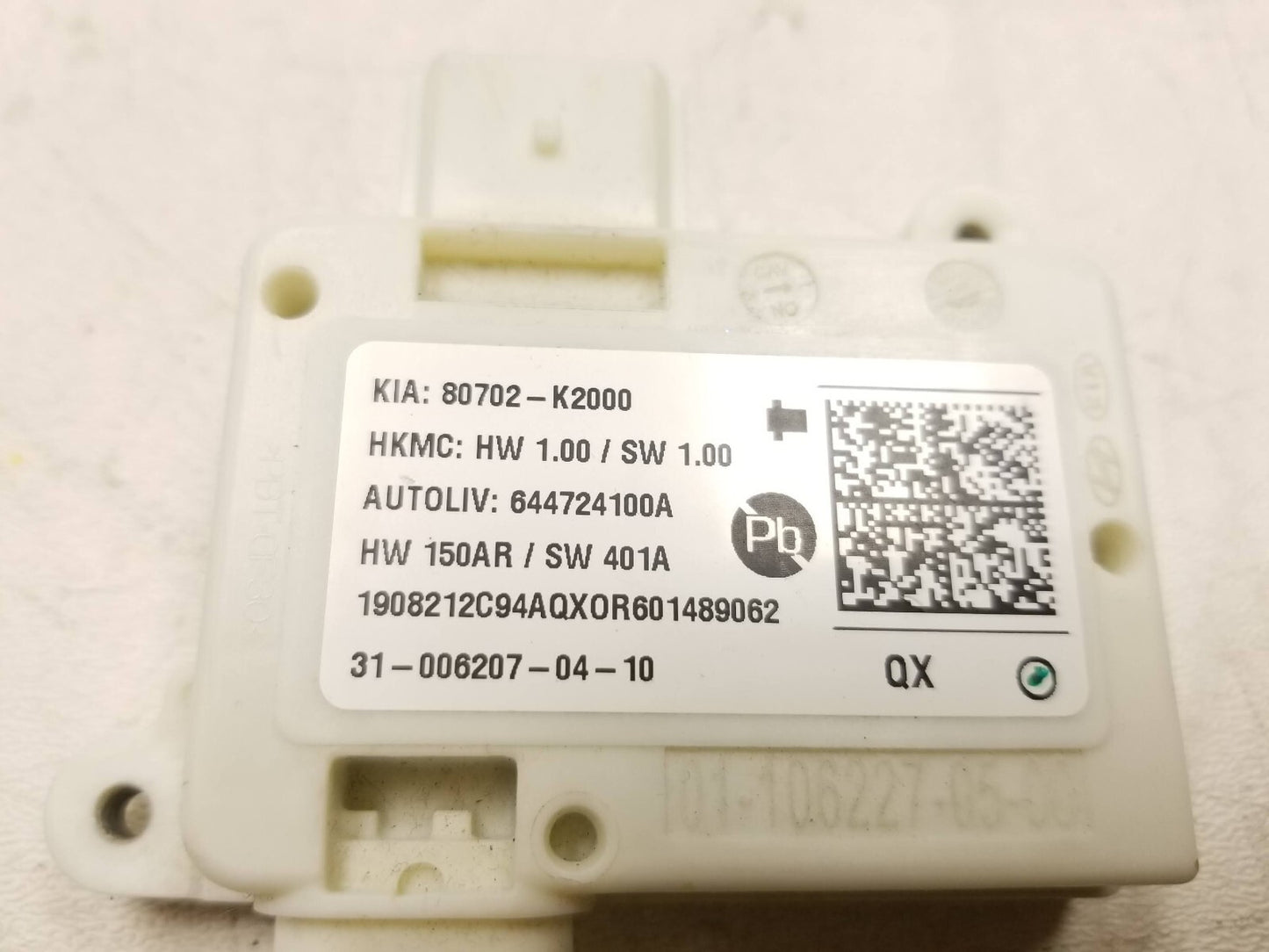 2020 Hyundai Venue Front Passenger Seat Occupant Sensor OEM