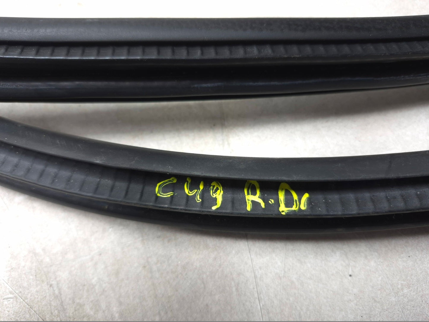 2013 BMW 328i F30 Rear Door Weatherstrip Seal Left Driver Side Set OEM