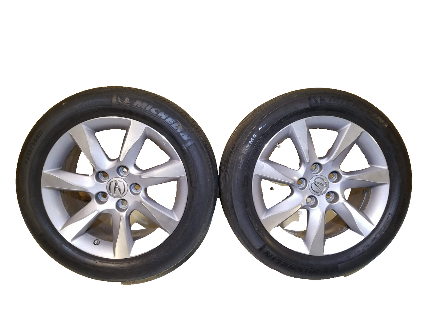 2007 Acura RDX Alloy Wheel Rim 17x8 & Tire 245/50r17 2pcs  OEM