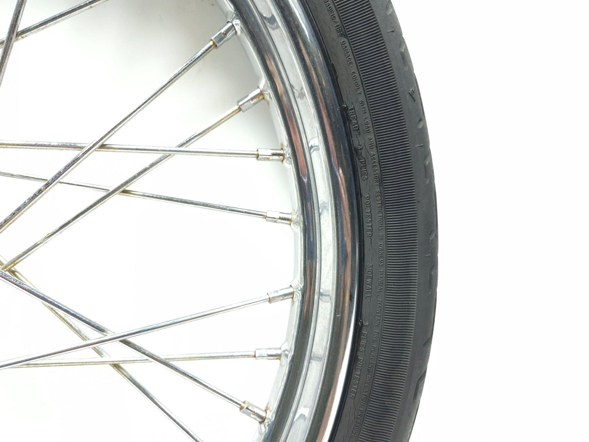 2006 Harley Sportster Xl1200c Xl883c Wheel Rim W/ Tire Front & Rear R16 R21 OEM