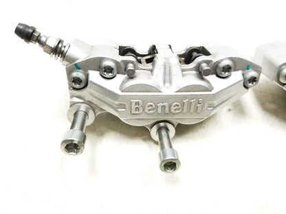 20 - 24 Benelli 302s Front Brake Caliper Left & Right Pair OEM 1609 Miles