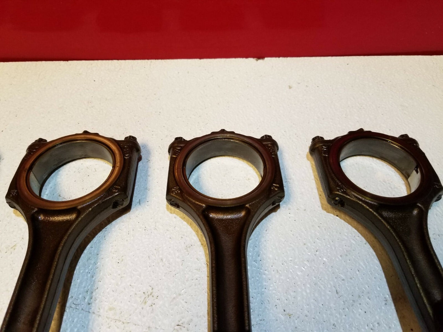 2006 Audi A4 B6 3.0l Piston W/ Connecting Rod 6pcs OEM