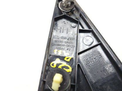 2012-2017 Hyundai Accent Sedan Garnish Delta Lh&rh OEM 86190-1r000