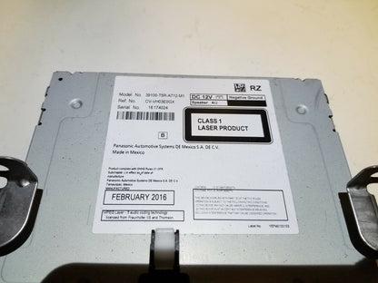 2016 Honda Fit Radio Receiver AM FM Cd Player OEM
