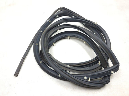 07-09 Mitsubishi Outlander Door Weatherstrip Seal Rear Driver Side Left 2pcs OEM