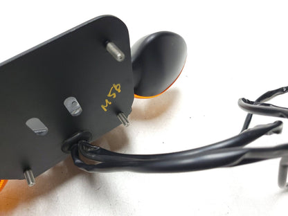 15 - 18 Yamaha Yzf-r3 Rear License Plate Holder & Light W/ Turn Signal OEM