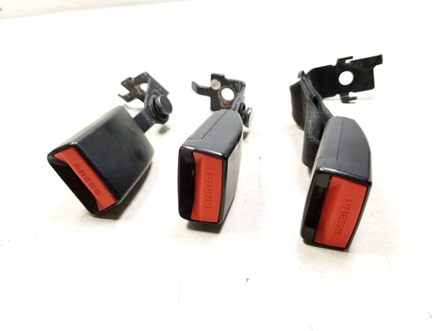 14-18 BMW X5 F15 Rear Seat Belt Buckle 3pcs OEM 89k Miles✅