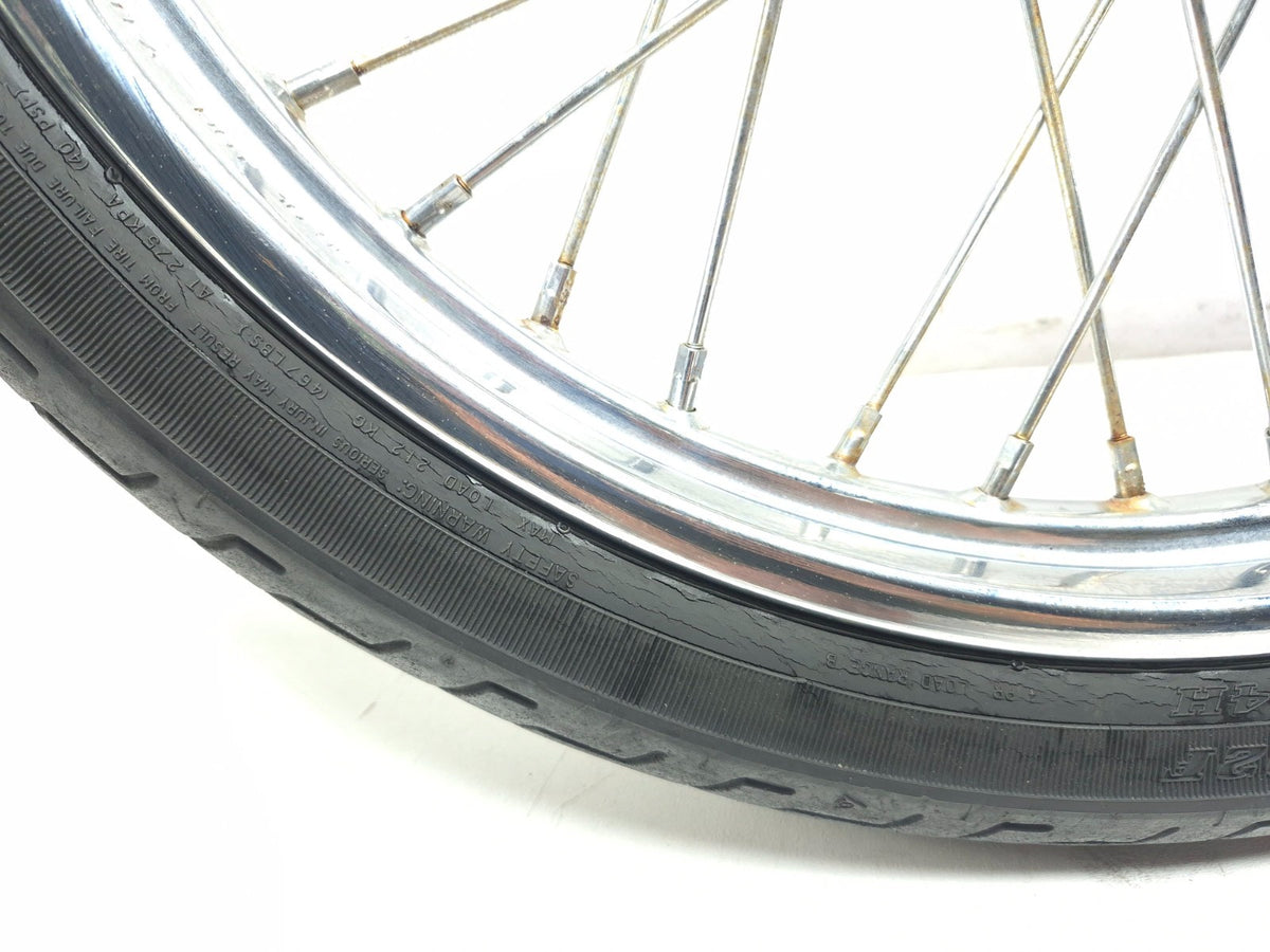 2006 Harley Sportster Xl1200c Xl883c Wheel Rim W/ Tire Front & Rear R16 R21 OEM