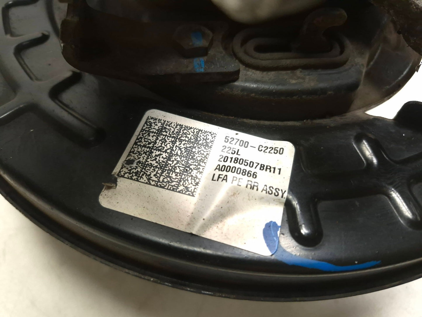 2018 Hyundai Sonata Sport Rear Driver Left Spindle Knuckle OEM