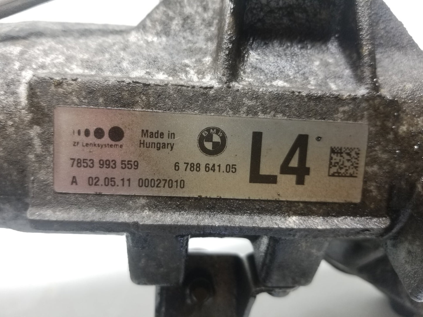 2012 BMW 750li Power Steering Rack & Pinion OEM