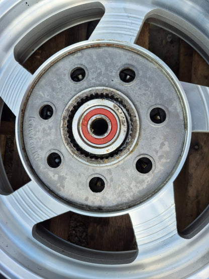 2001 Kawasaki Vulcan 1500 Vn1500 Wheel Rim & Tire Front & Rear *straight* OEM