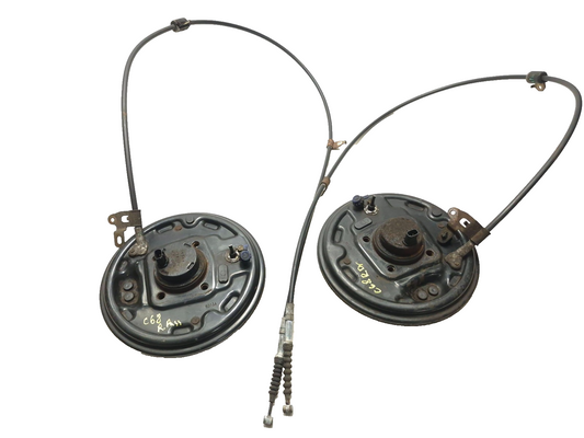 2007 Toyota Corolla Rear Brake Drum Wheel Hub Left & Right Pair OEM