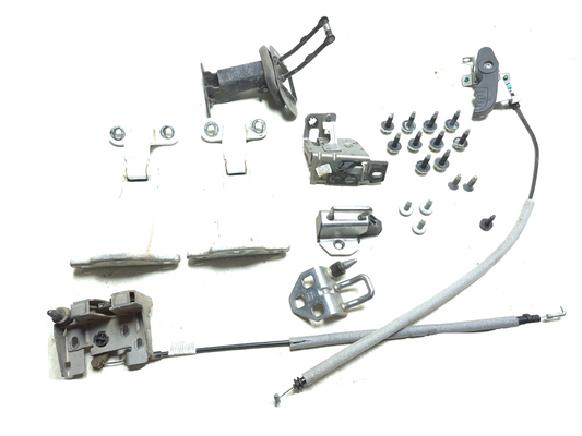 2016 Ford Transit Connect Rear Sliding Door Hinge & Latch Driver Side Left OEM