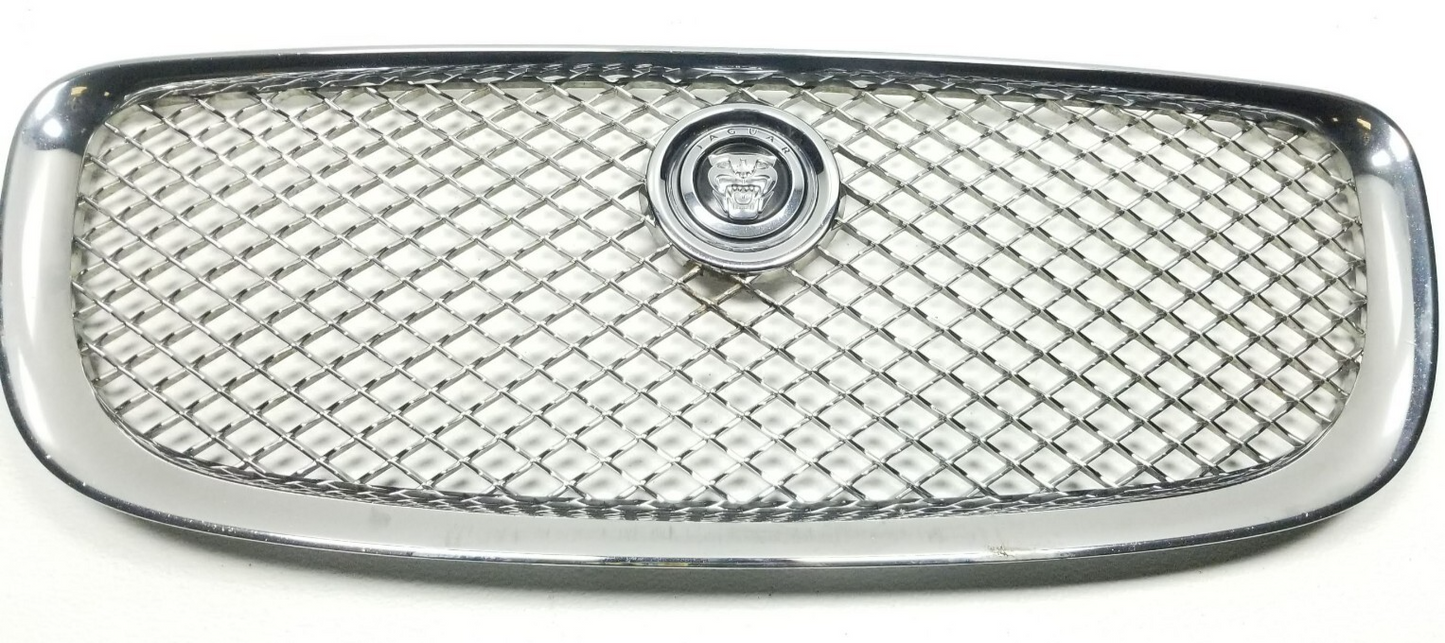 10 11 12 13 Jaguar XJ Front Chrome Upper Grille Aw93-018k28-aa OEM