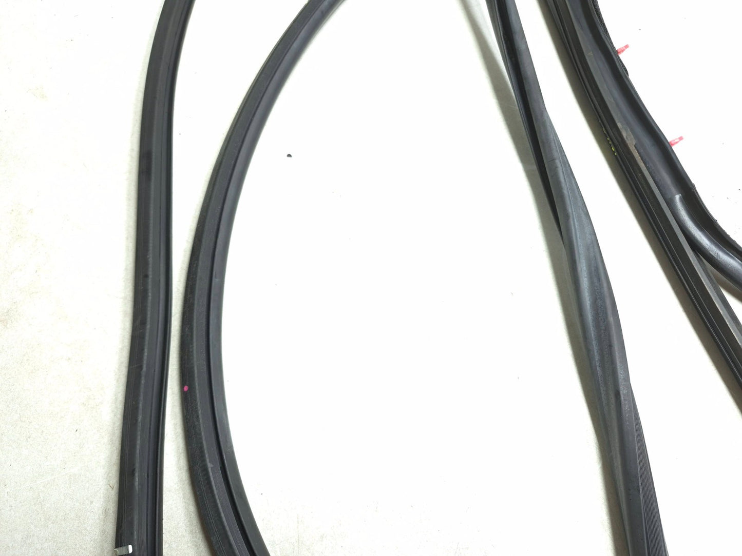 2009 Lexus IS250 Rear Door Weatherstrip Seal Driver Side Left 3pcs OEM