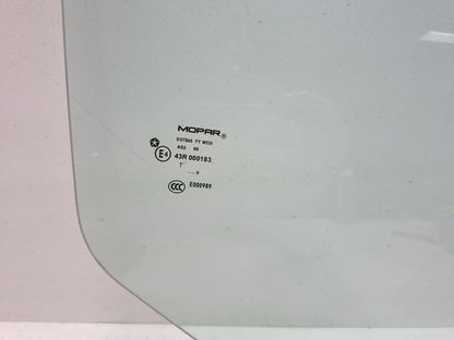 2010 Dodge Caliber Sxt Door Window Glass Rear Right Passenger Side OEM