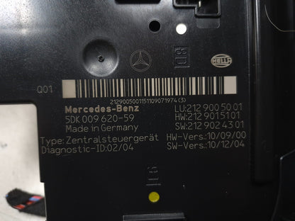 2012 Mercedes W212 E350 Rear Sam Control Unit Fuse Box Module 2129005001 OEM