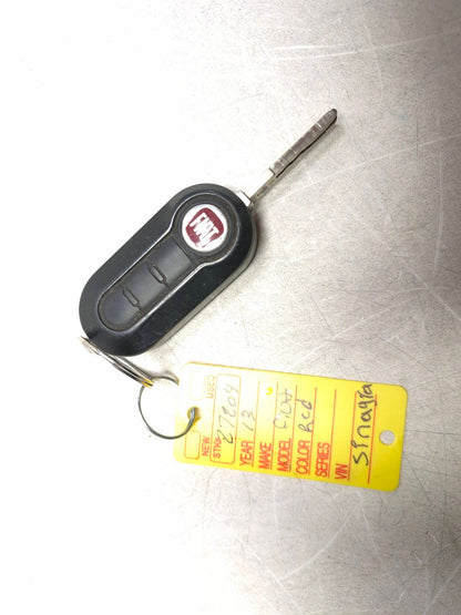 2013 Fiat 500 Turbo Ignition Switch Lock W/ Key OEM 68072198