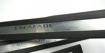 2013 Cadillac Escalade Esv Platinum Door Sill Plate Front & Rear 4 Pcs OEM