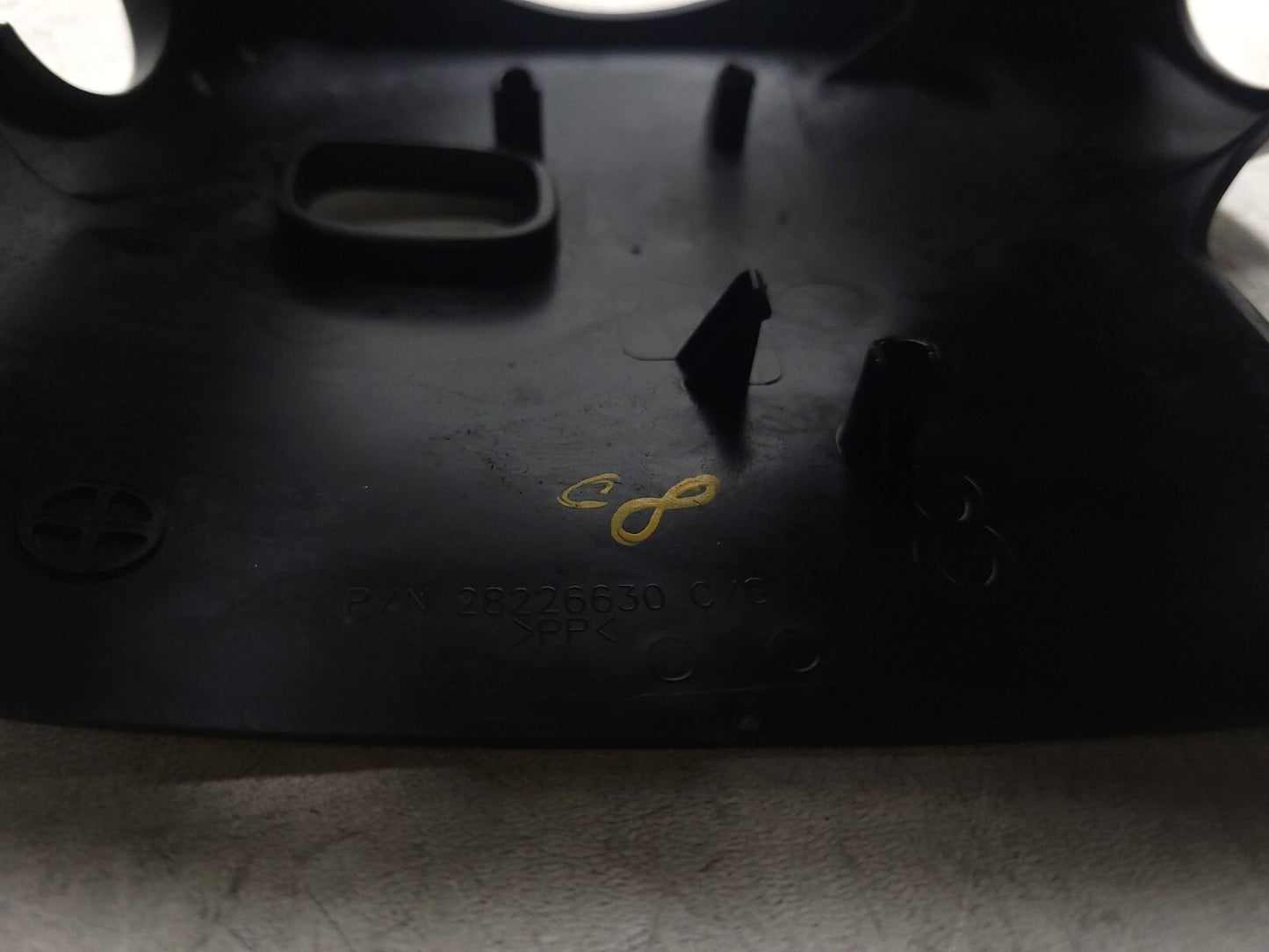 2014 2019 Silverado 1500 Dash Speedometer Trim Bezel W/ Steering Column Trim OEM