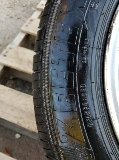 2012 Ford Transit Connect Steel Wheel Rim W/ Tire 205/65r15 Pair OEM ✅