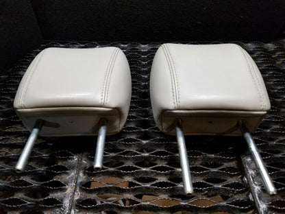 07 08 09 10 11 12 GMC Acadia 2nd Row Seat Headrest Left & Right Pair OEM
