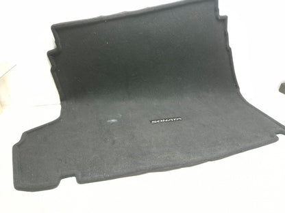 2012 Hyundai Sonata Trunk Floor Mat & Cargo Floor Carpet Liner Tray Mat Pair OEM