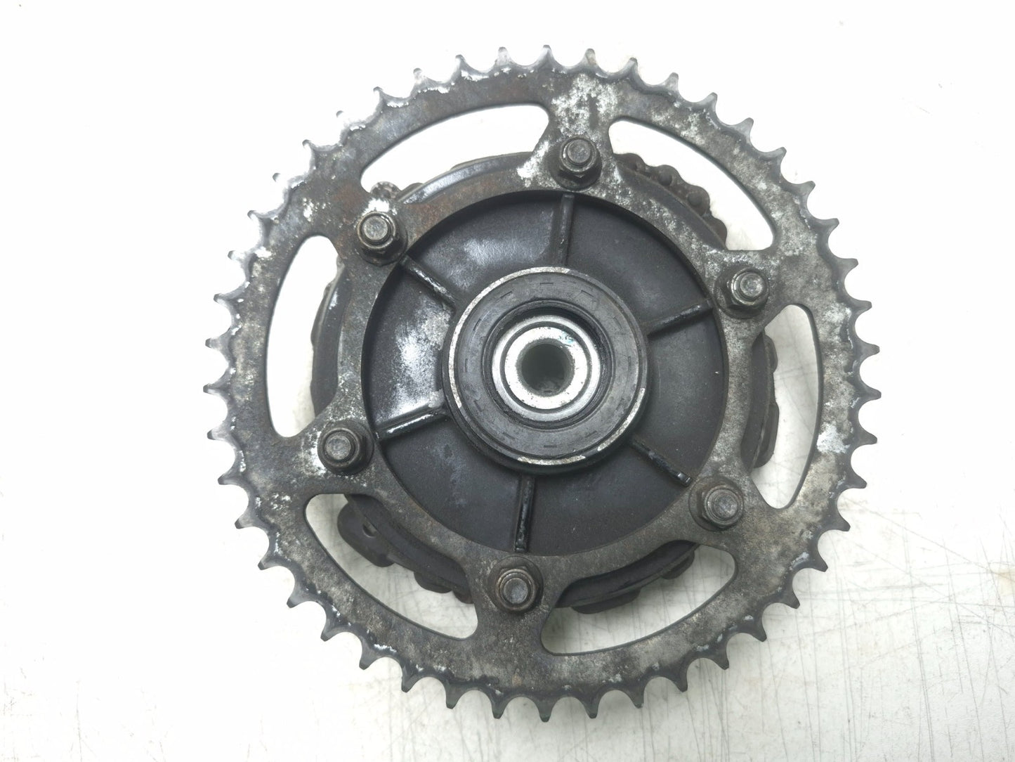 2009 Yamaha Fz6r Rear Wheel Hub & Sprocket W/ Drive Chain OEM