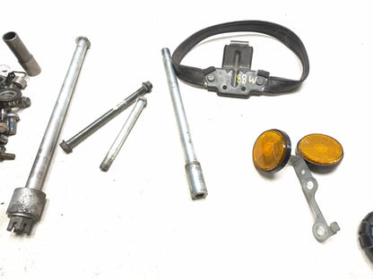 2005 Suzuki Boulevard С50 Misc Bolt W/ Hardware Bracket & Wheel Axle OEM