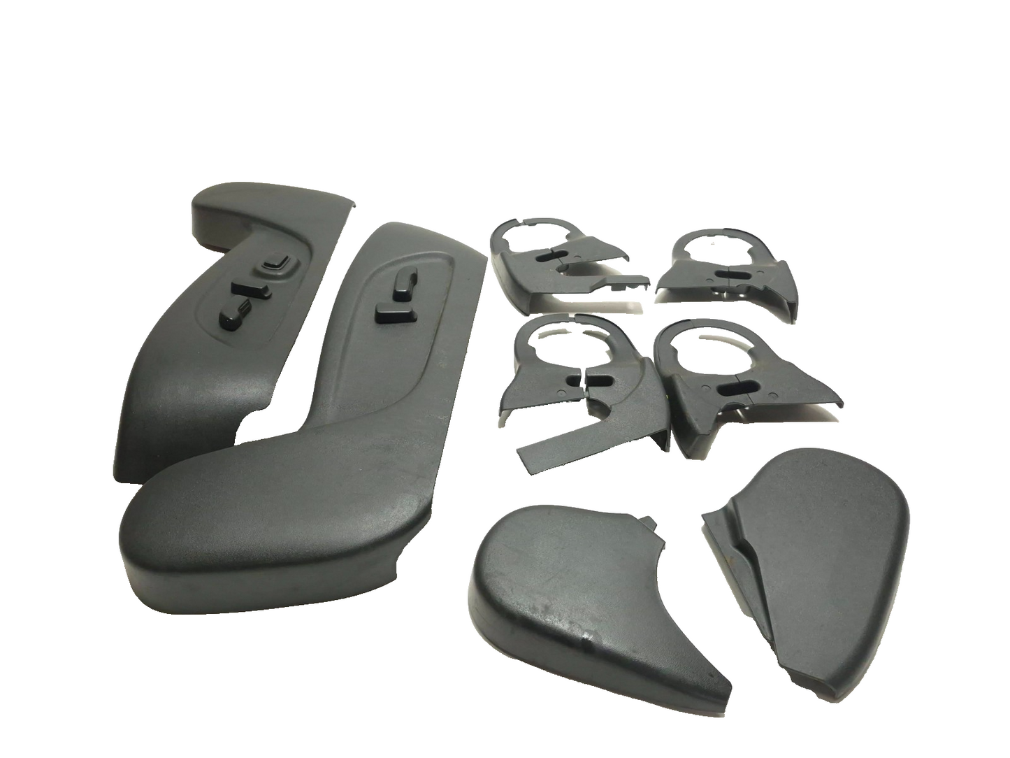 2018 Nissan Altima Front Left & Right Seat Trim Cover & Switches 8pcs OEM