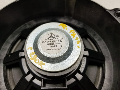 01-05 Mercedes W203 C240 C320 Door Audio Sound Speakers Set Of 4  OEM