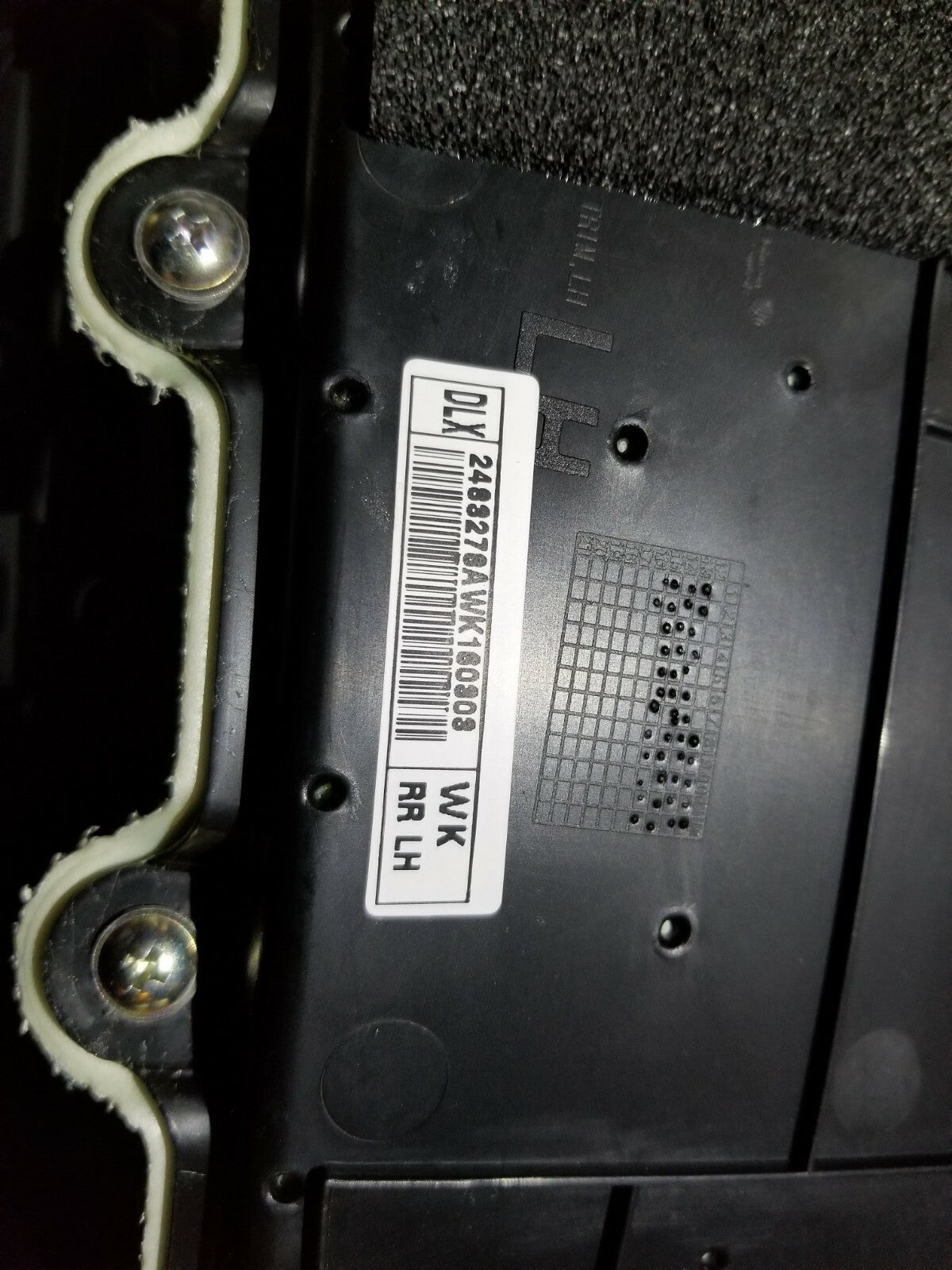 2016 Kia Forte Door Panel Trim Rear Driver Side Left OEM
