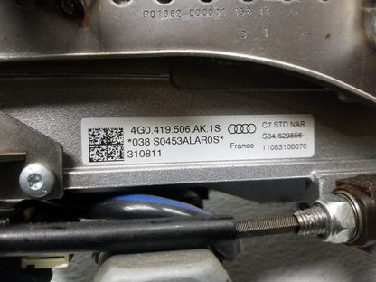 2012 Audi A7 S7 Prestige Steering Column OEM 4g0419506ca