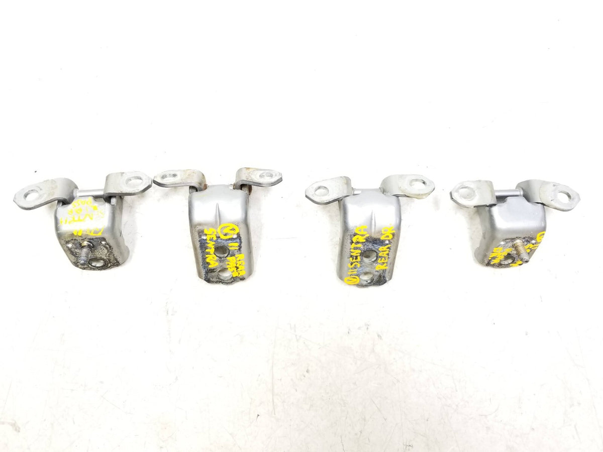 2007 - 2012 Nissan Sentra Door Hinge Front & Rear 4pcs OEM
