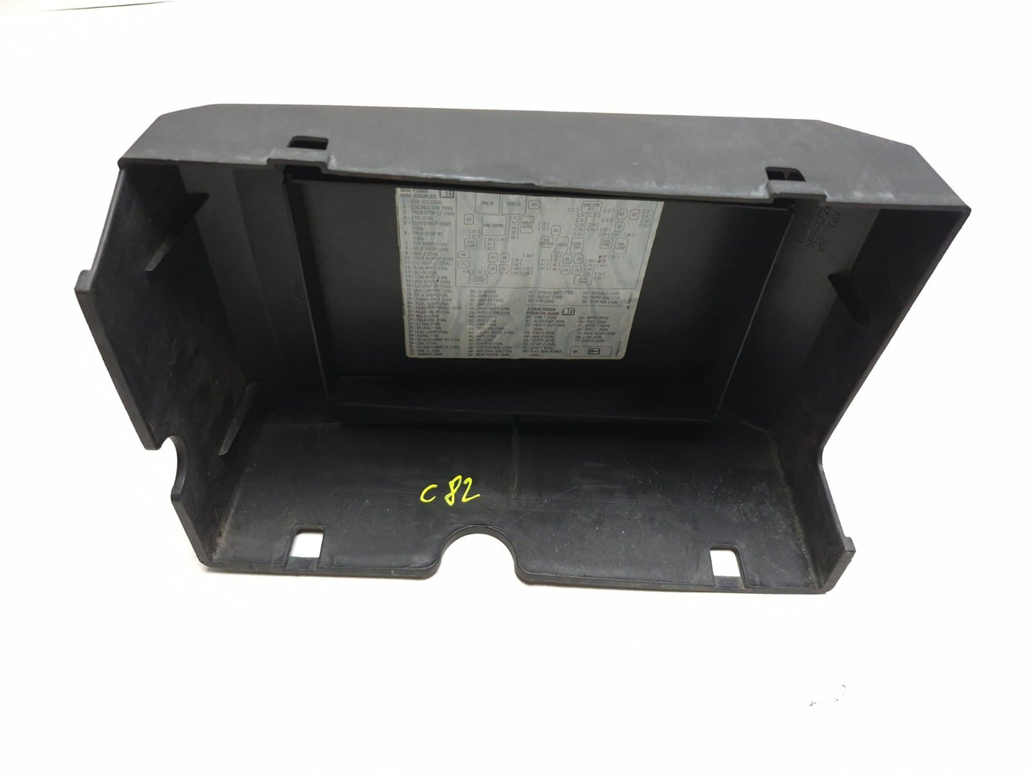 2013 Cadillac Escalade Esv Under Hood Fuse Block Bracket W/ Lid Cover OEM