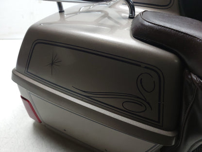 1984 - 1987 Honda Gl1200 Goldwing Rear Seat Back W/ Luggage Case OEM