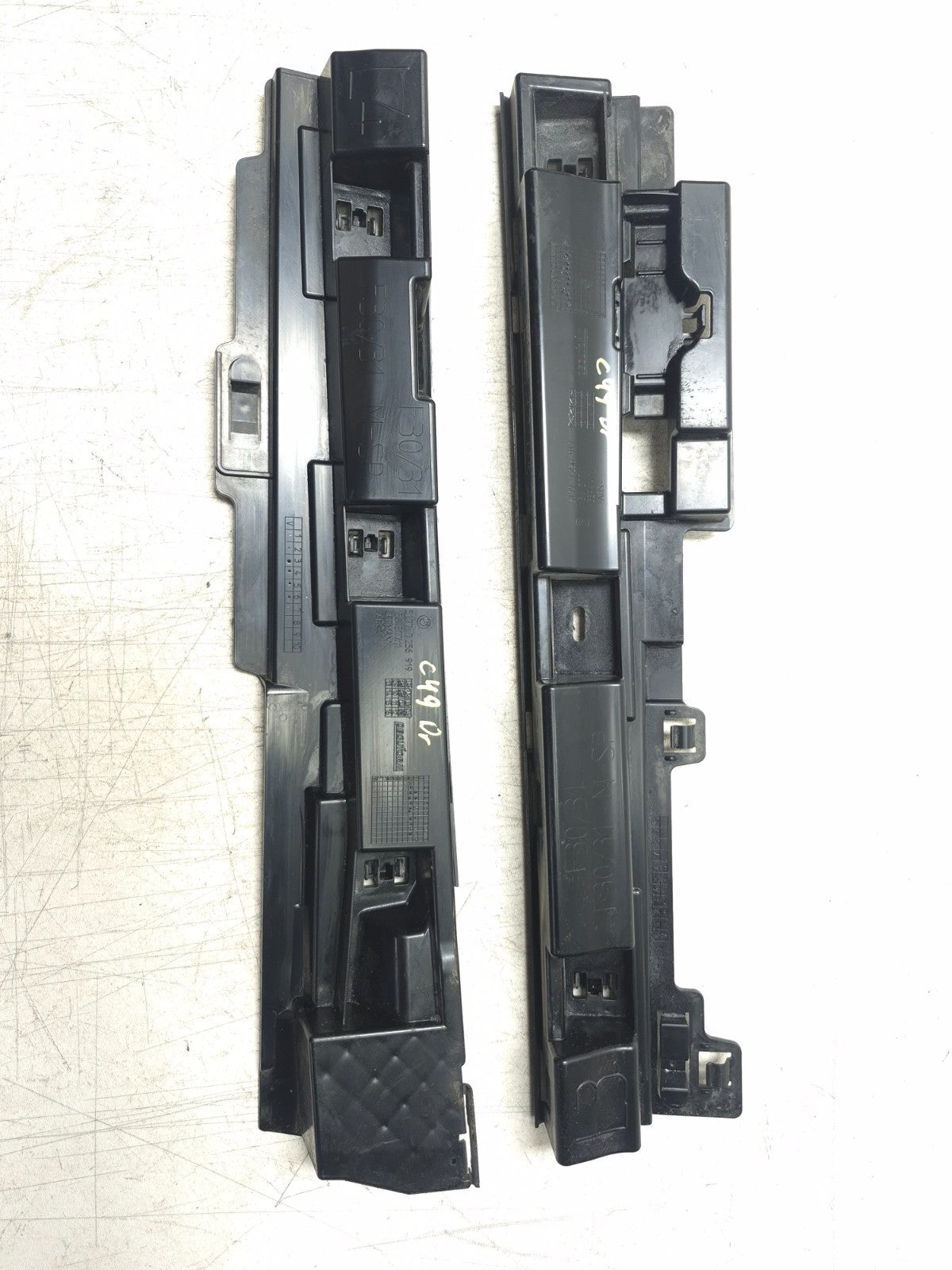 2013 BMW 328ix Rear Skirt Rocker Panel Support Bracket Left & Right OEM
