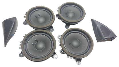 2013 Volvo S60 Door Speaker 4pcs W/ Trim Grille 2pcs OEM