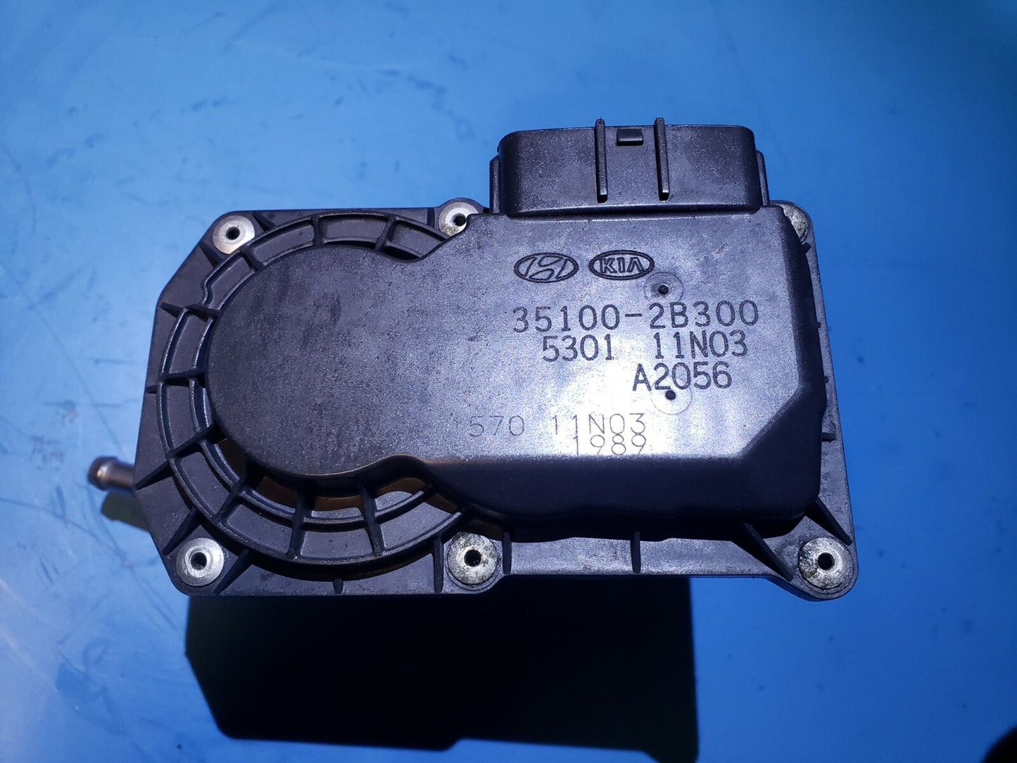 2012 Kia Rio Throttle Body Assembly OEM 54k