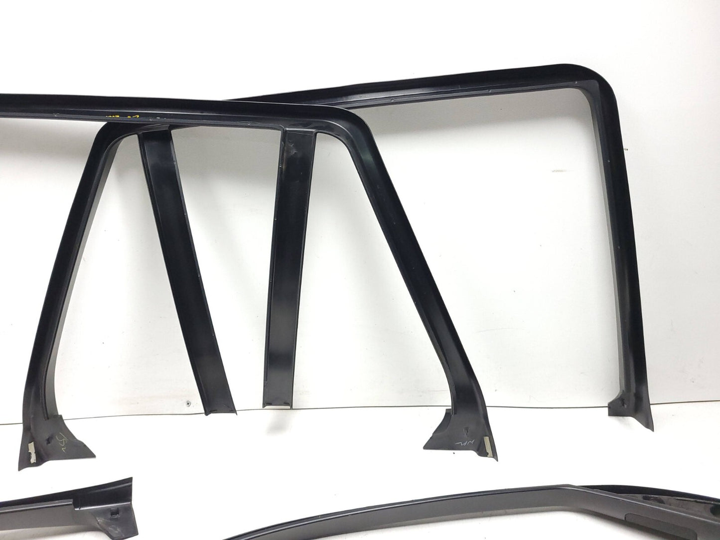 07 - 13 BMW X5 Interior Door Window Chanel Frame Cover Trim 4pcs OEM