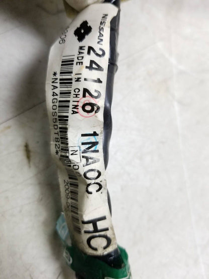 08-13 Infiniti G37 Rear Passenger Door Wire Harness OEM ***sedan***