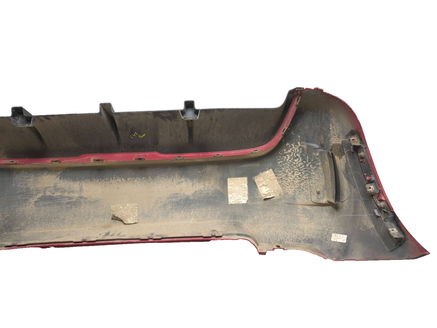 2013 Fiat 500 Turbo Red Rear Bumper Cover OEM