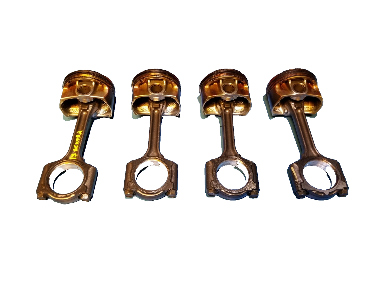 2019 Nissan Sentra Piston W/ Connecting Rod 4pcs OEM