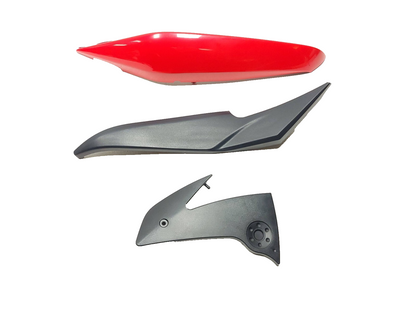 2006 - 2008 Kawasaki Ninja 650 Ex650 Left Side Cover Fairing 3pcs OEM