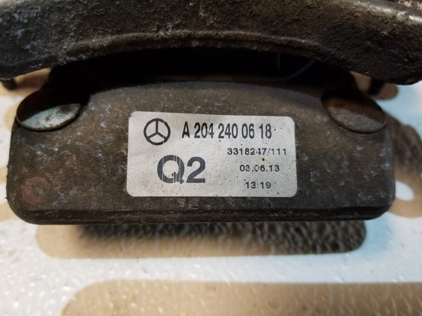 14 15 Mercedes-benz C300 4matic At Automatic Transmission Mount OEM