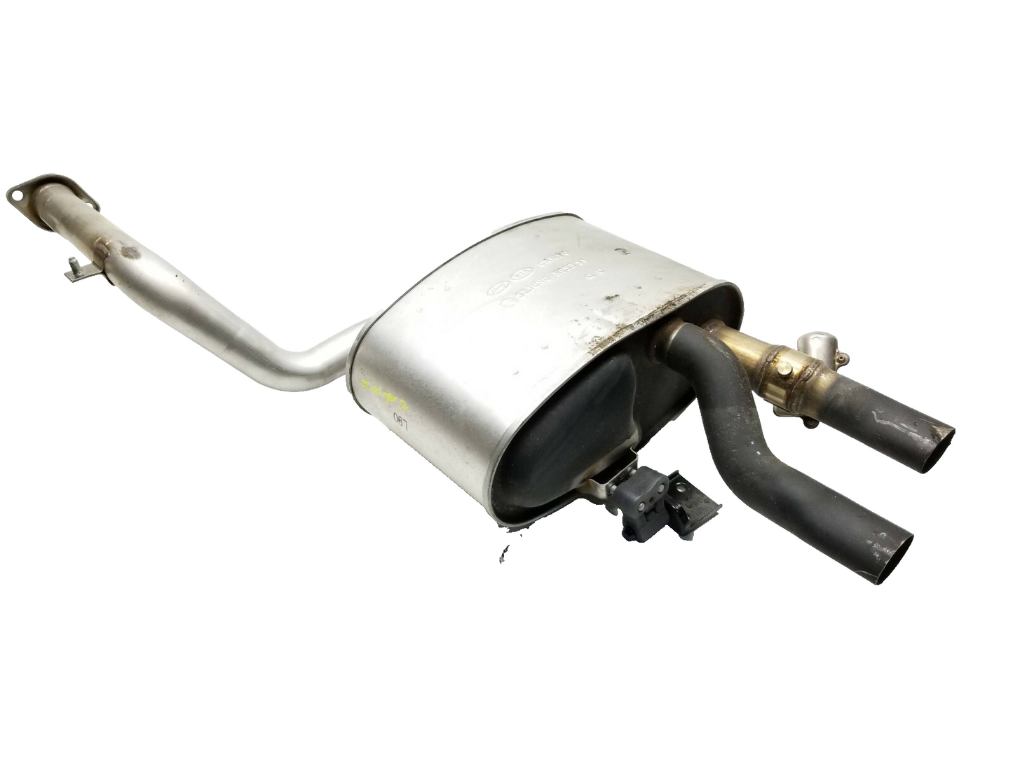 2022 Kia Stinger Rear Exhaust Muffler Pipe Left Driver Side OEM