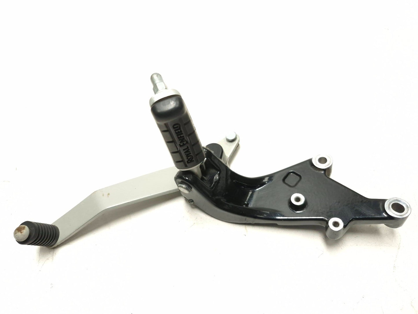 2022 Royal Enfield Int650 Front Right Foot Peg & Bracket With Brake Pedal OEM